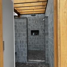 Elevated pool house outdoor resort tenafly nj 3